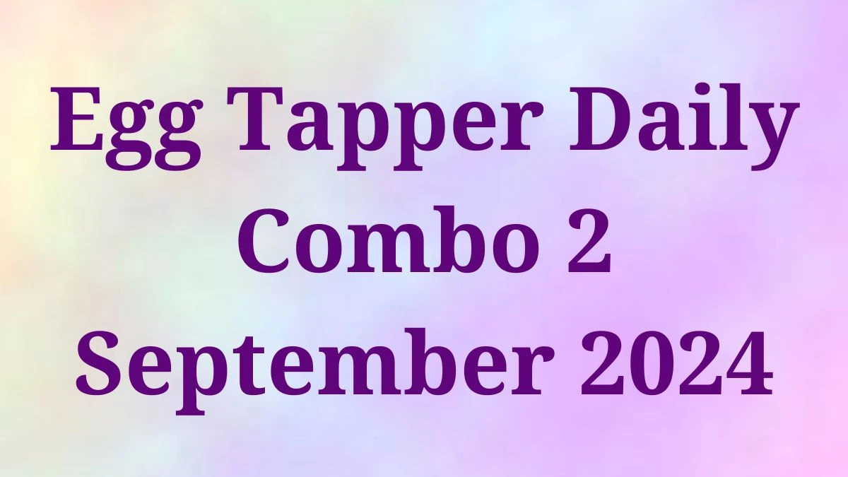 Egg Tapper Daily Combo 2 September 2024