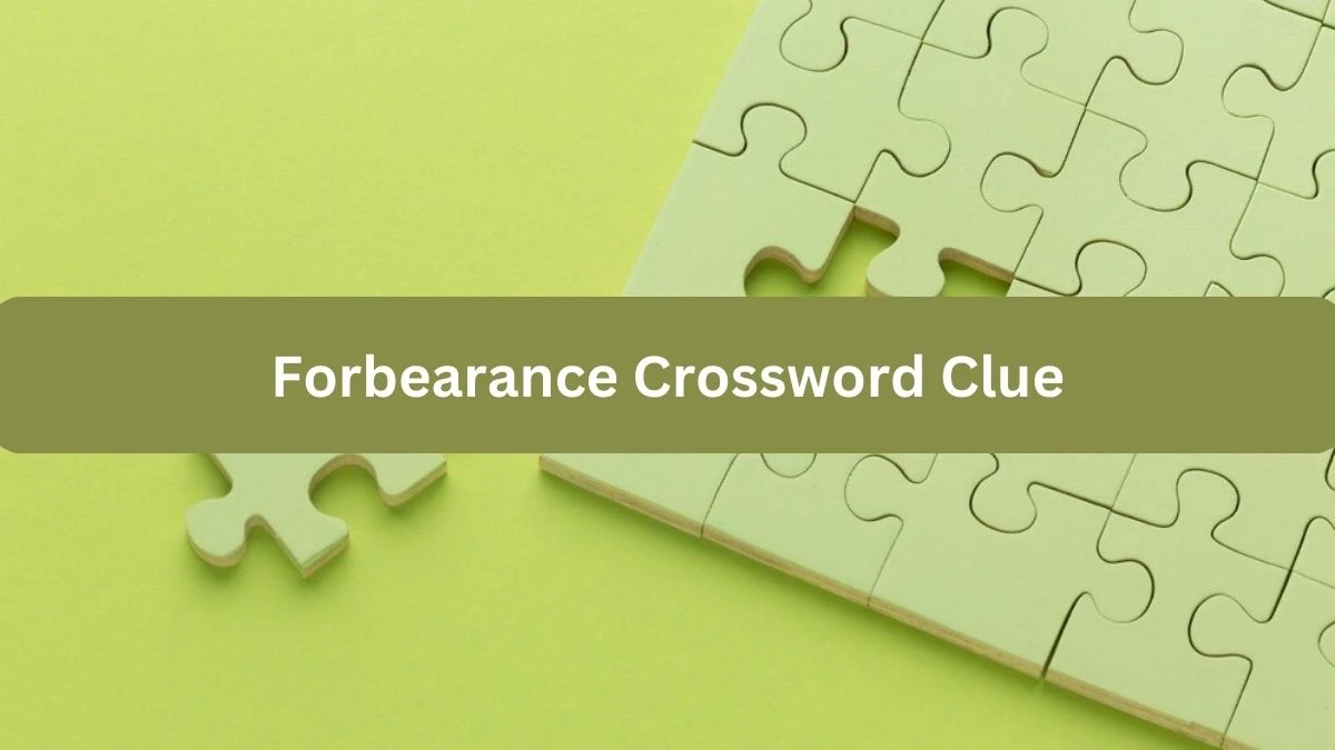 Forbearance 7 Little Words Puzzle Answer from September 25, 2024