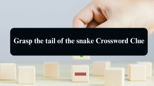 Grasp the tail of the snake Crossword Clue Puzzle Answer from September 11, 2024