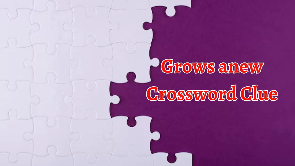 Grows anew 7 Little Words Puzzle Answer from September 18, 2024