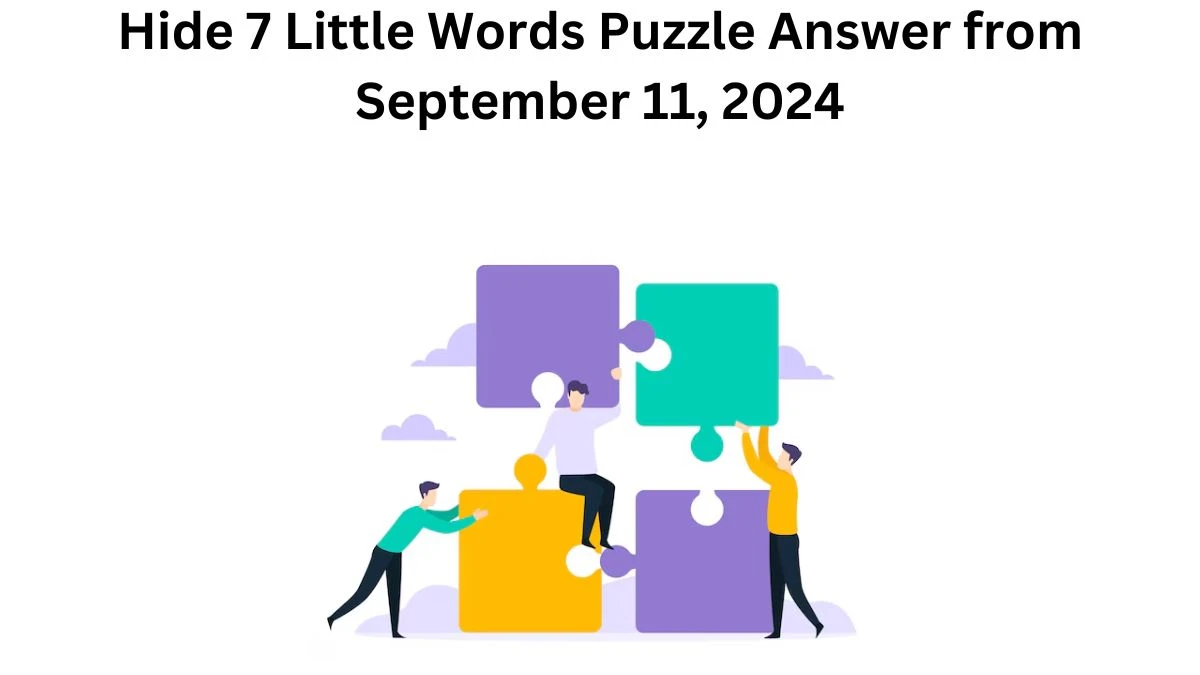 Hide 7 Little Words Puzzle Answer from September 11, 2024