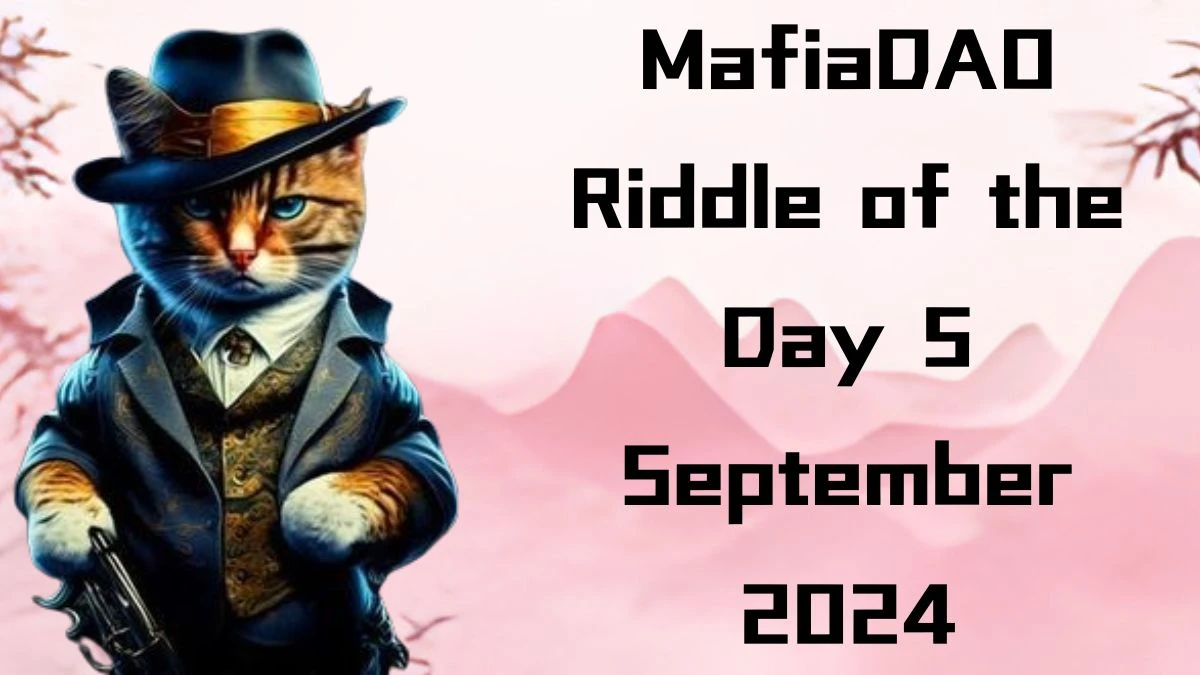 “I Deliver Information Without a Trace, in a World Where Silence is the Safest Place Who am I? ” MafiaDAO Riddle of the Day 5 September 2024