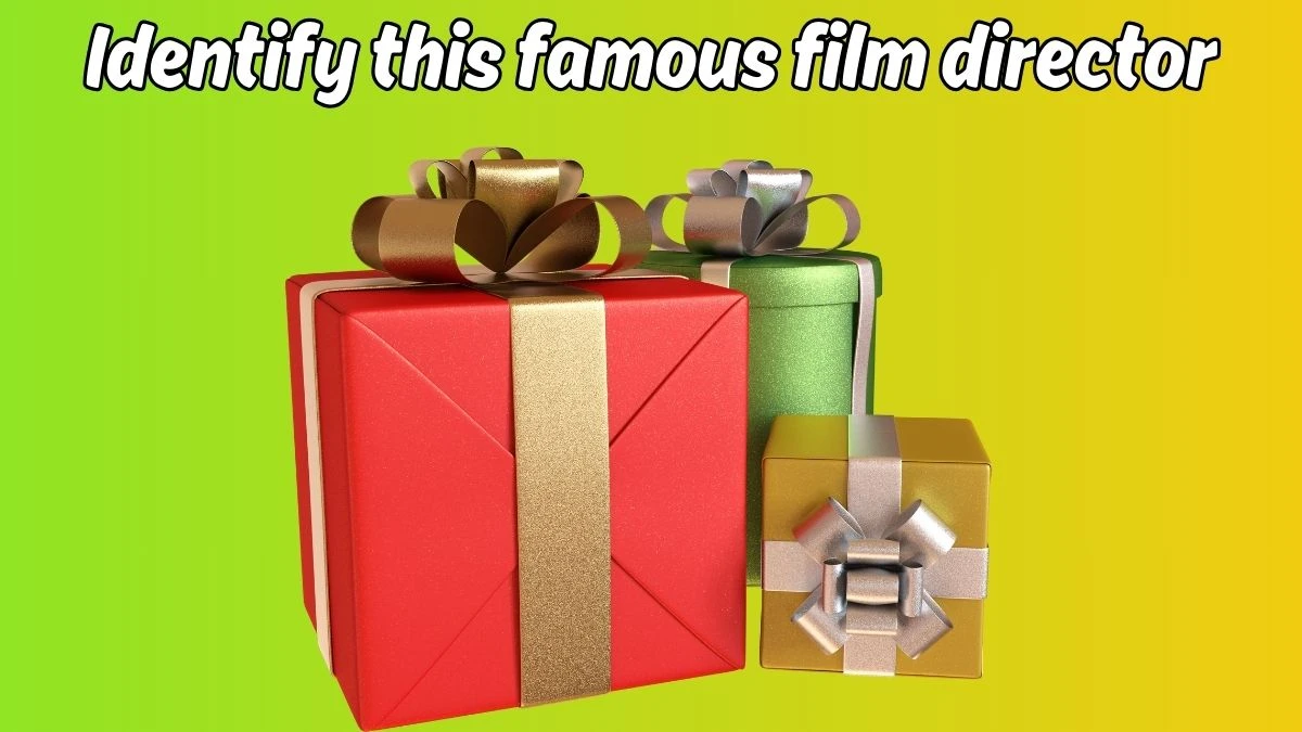 Identify this famous film director? Amazon Quiz Answer Today September 20, 2024