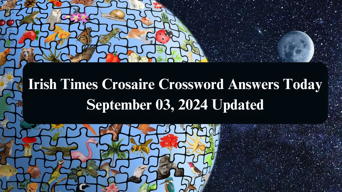 Irish Times Crosaire Crossword Answers Today September 03, 2024 Updated