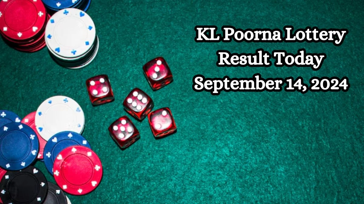 KL Poorna Lottery Result Today September 14, 2024