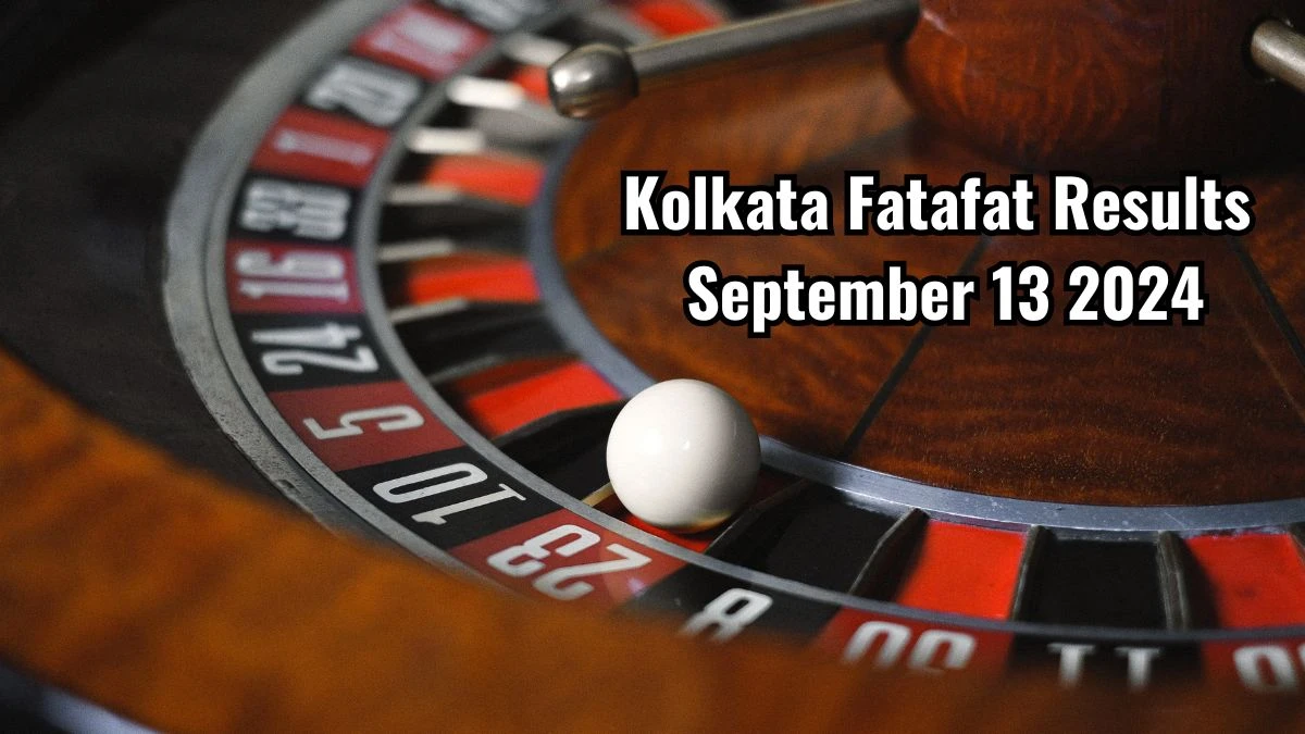 Kolkata Fatafat Results Today September 13 2024 - Check the Winning Numbers!