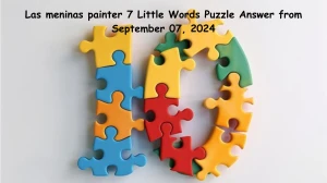 Las meninas painter 7 Little Words Puzzle Answer from September 07, 2024