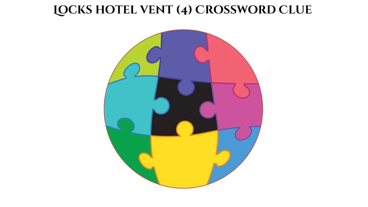 Locks hotel vent (4) Crossword Clue Puzzle Answer from September 06, 2024