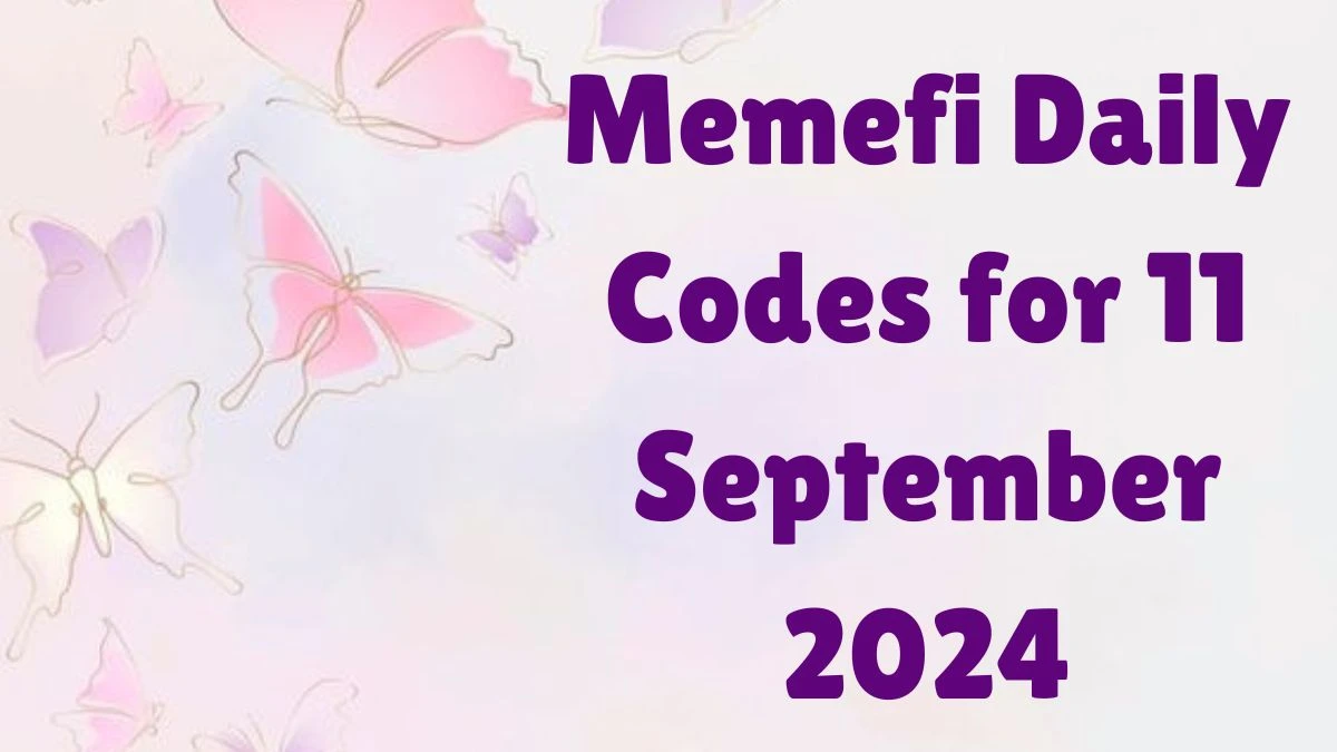 Memefi Daily Codes for 11 September 2024