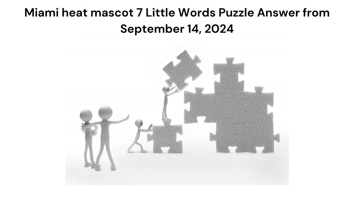 Miami heat mascot 7 Little Words Puzzle Answer from September 14, 2024