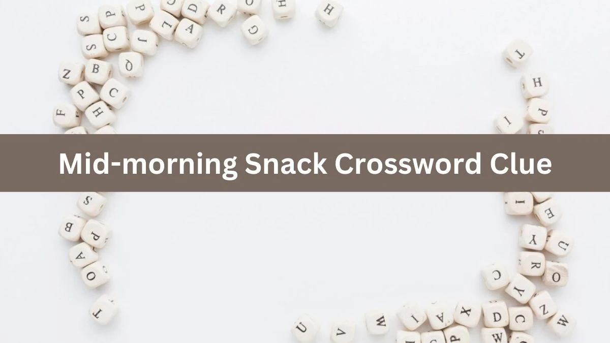 Irish Daily Mail Quick Mid-morning Snack 9 Letters Crossword Clue Puzzle Answers from September 30, 2024