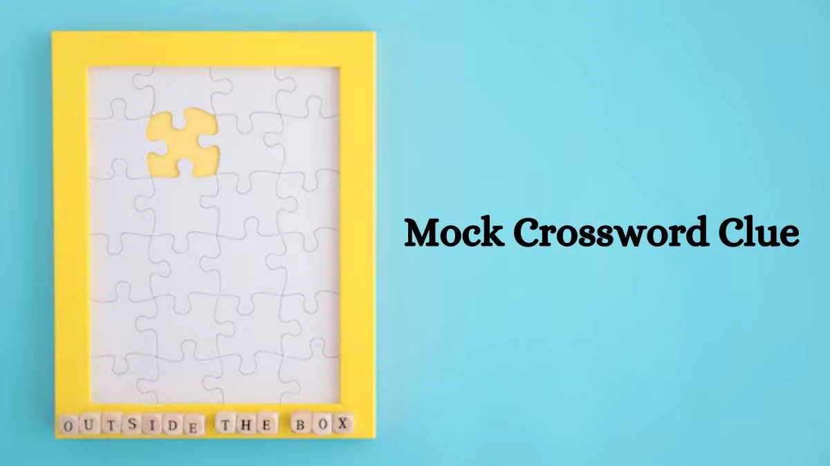 NYT Mock Crossword Clue Puzzle Answer from September 20, 2024