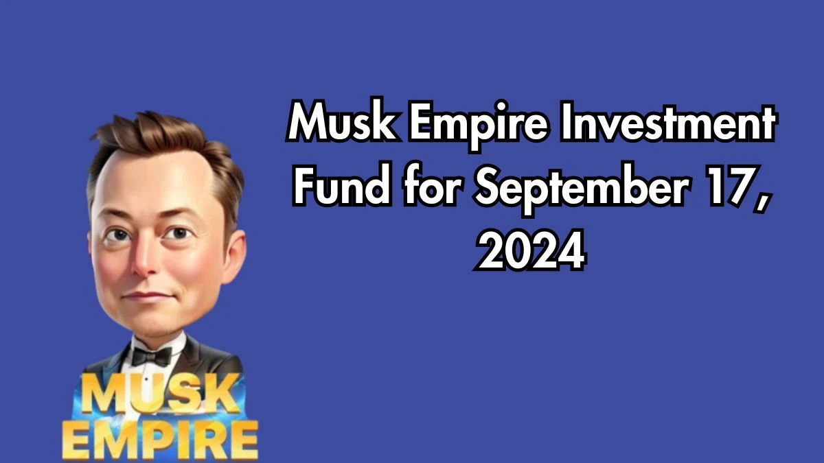 Musk Empire Investment Fund for September 17, 2024