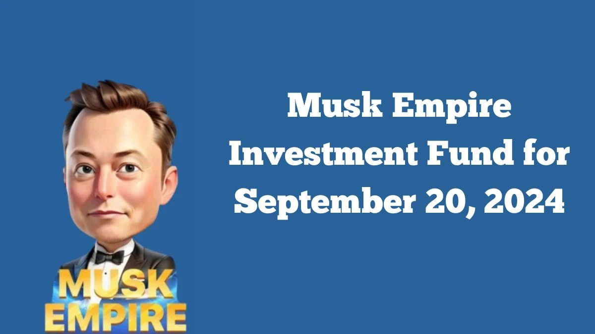 Musk Empire Investment Fund for September 20, 2024