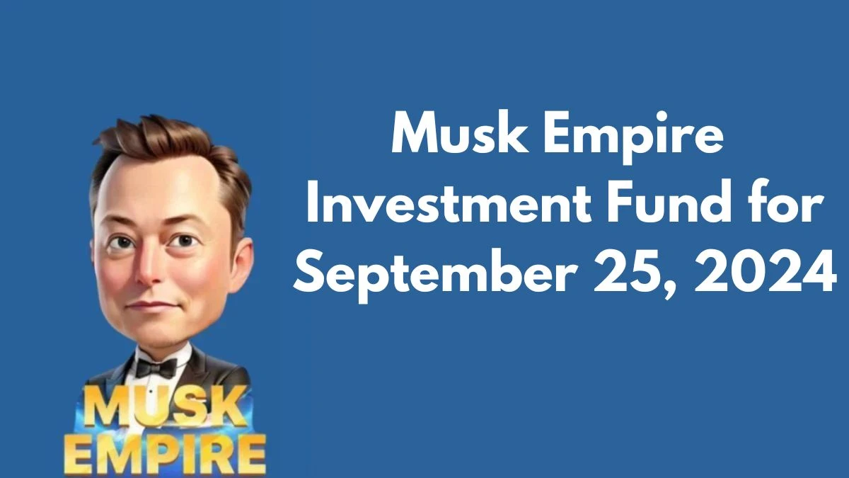 Musk Empire Investment Fund for September 25, 2024