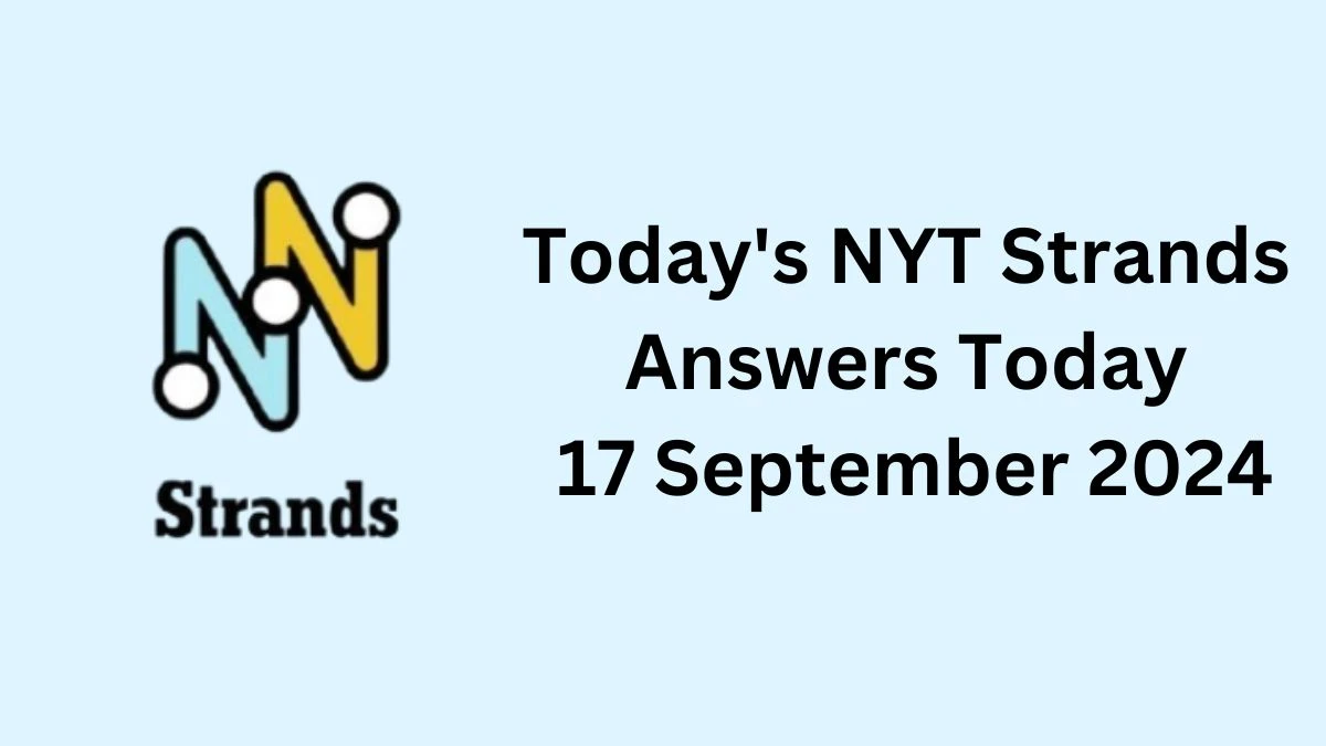 NYT Strands Answers Today 18 September 2024