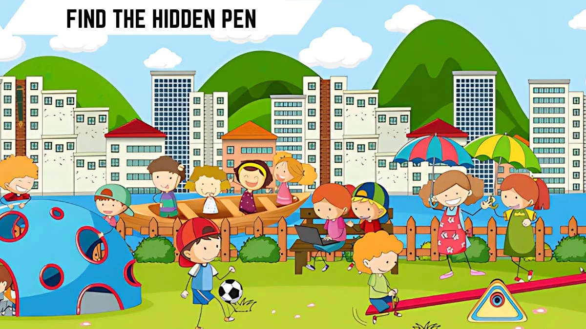 Optical Illusion Challenge: Can you spot the hidden Pen in 10 seconds?