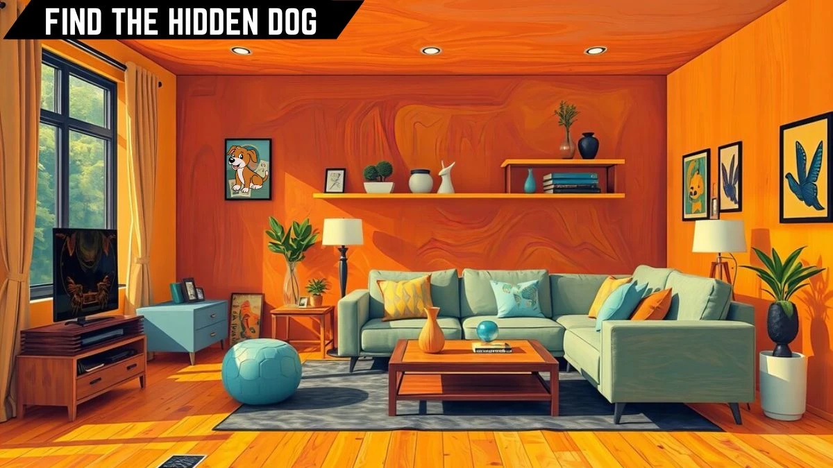 Optical Illusion: Only X-Ray Vision people Can Spot the Hidden Dog in 6 Secs