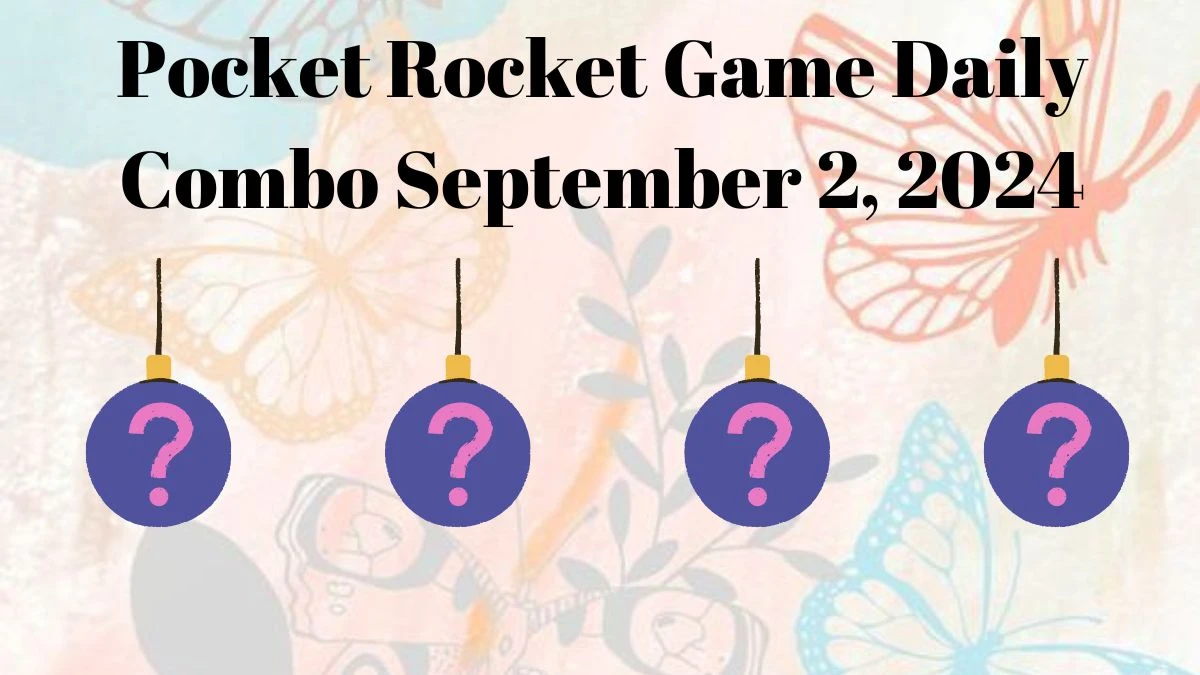 Pocket Rocket Game Daily Combo September 2, 2024