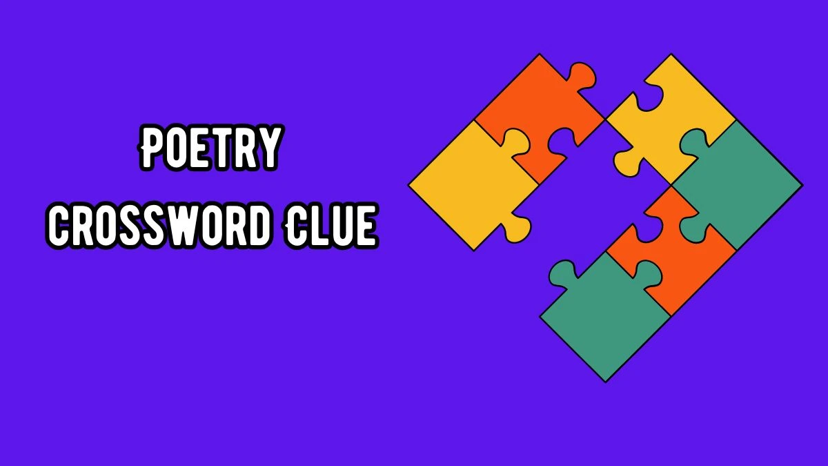 Poetry 7 Little Words Puzzle Answer from September 18, 2024