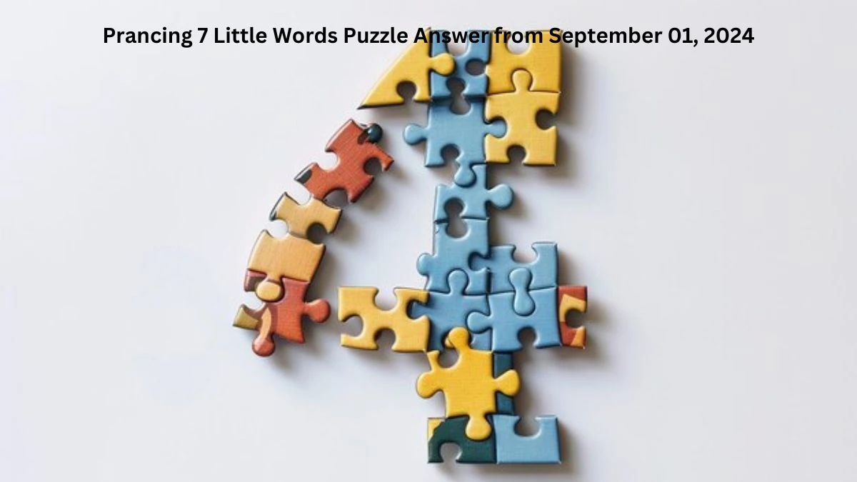 Prancing 7 Little Words Puzzle Answer from September 01, 2024