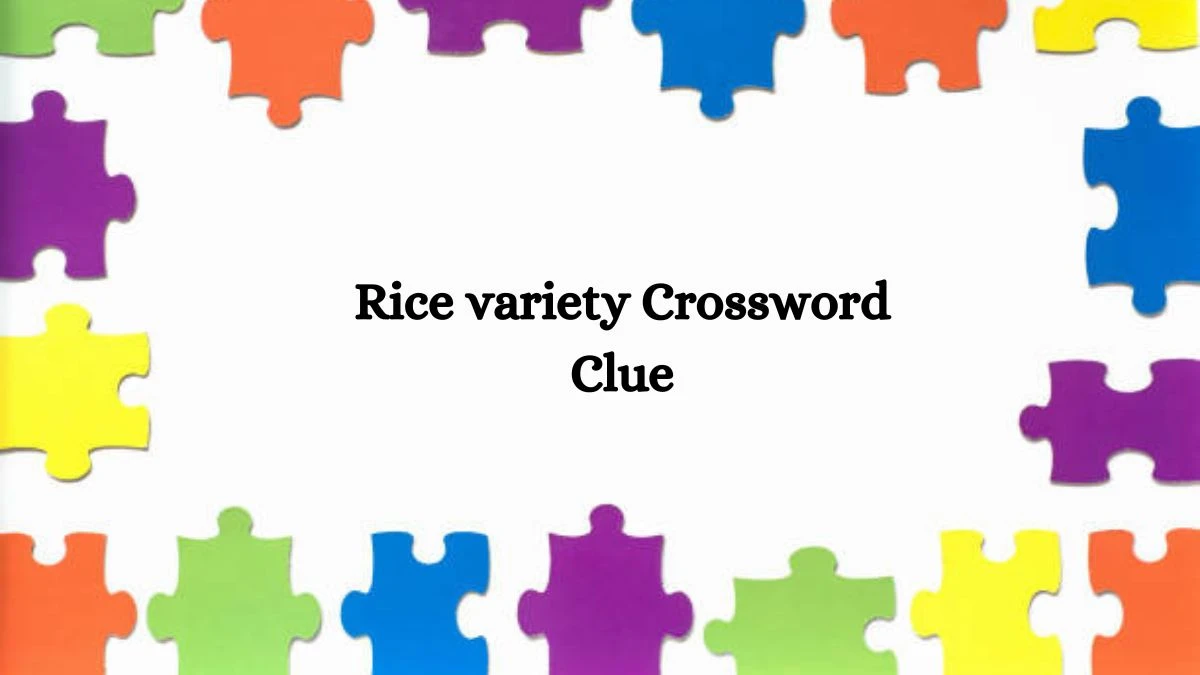 NYT Rice variety Crossword Clue Puzzle Answer from September 27, 2024