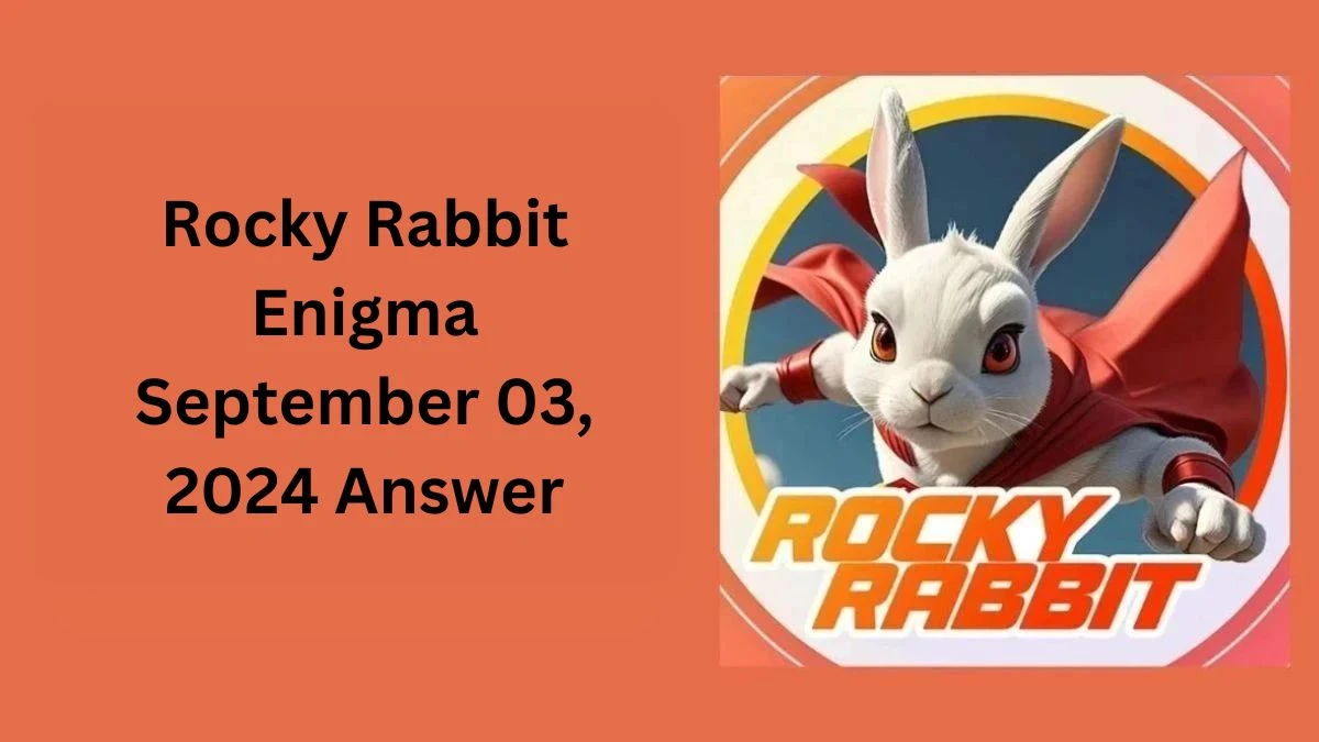 Rocky Rabbit Enigma September 03, 2024 Answer