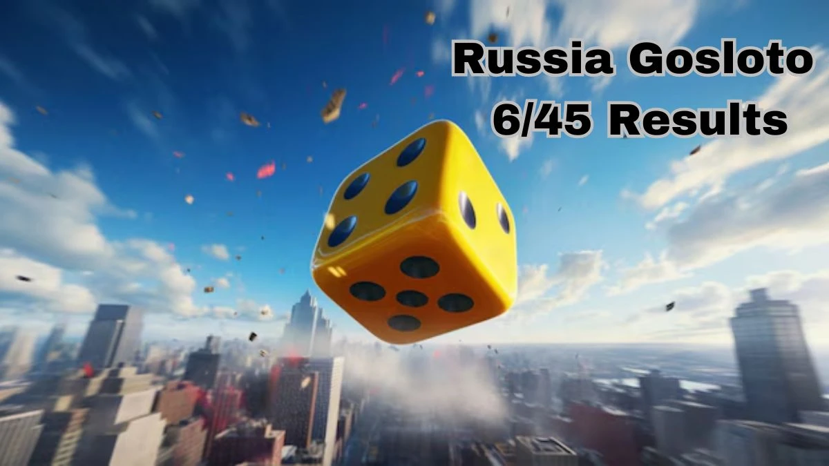 Russia Gosloto 6/45 Results For Today 14 September 2024