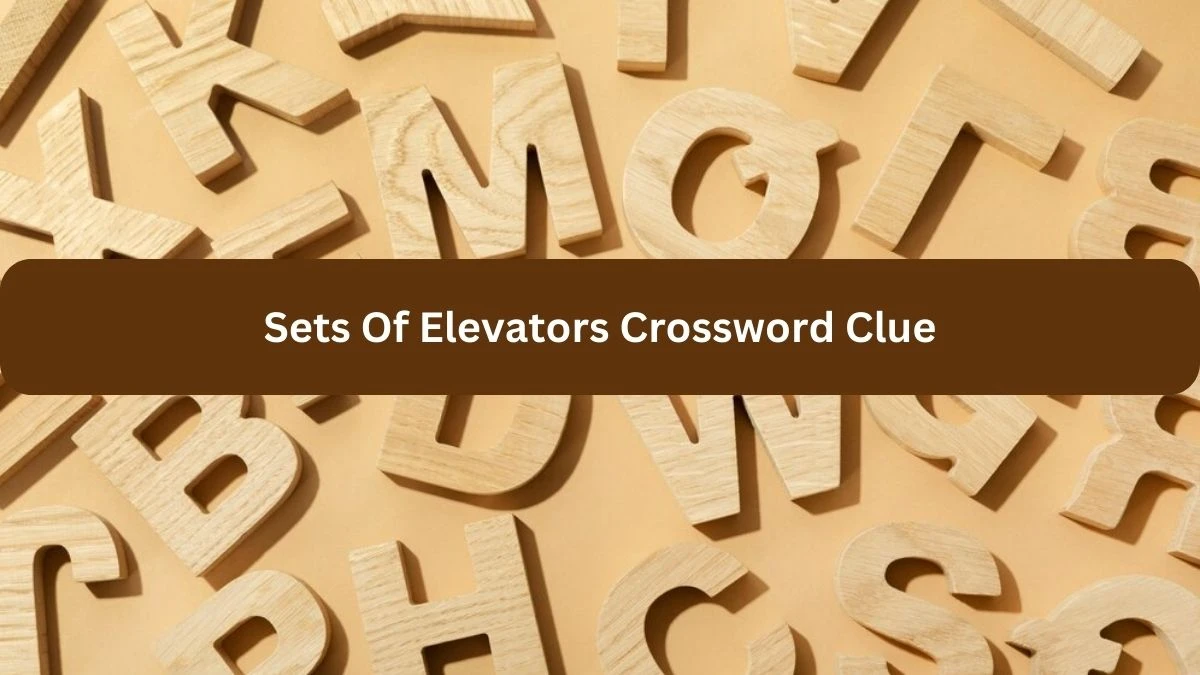 Sets Of Elevators NYT Crossword Clue Puzzle Answer on September 19, 2024