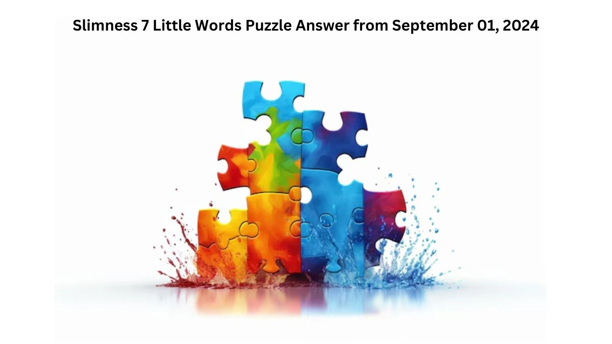 Slimness 7 Little Words Puzzle Answers from September 01, 2024