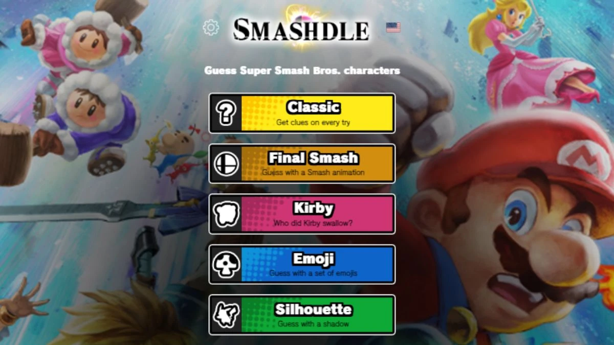 Smashdle Answers Today September 10, 2024: Classic, Final Smash, Kirby, Emoji, Silhouette