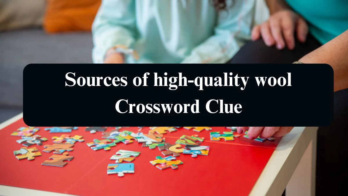 NYT Sources of high-quality wool Crossword Clue Puzzle Answer from September 13, 2024