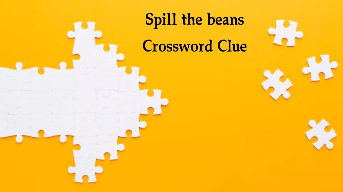 NYT Spill the beans Crossword Clue Puzzle Answer from September 28, 2024