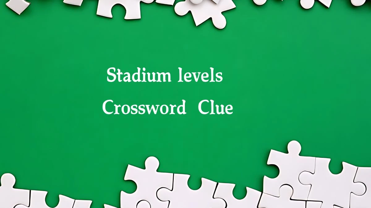 NYT Stadium levels Crossword Clue Puzzle Answer from September 23, 2024