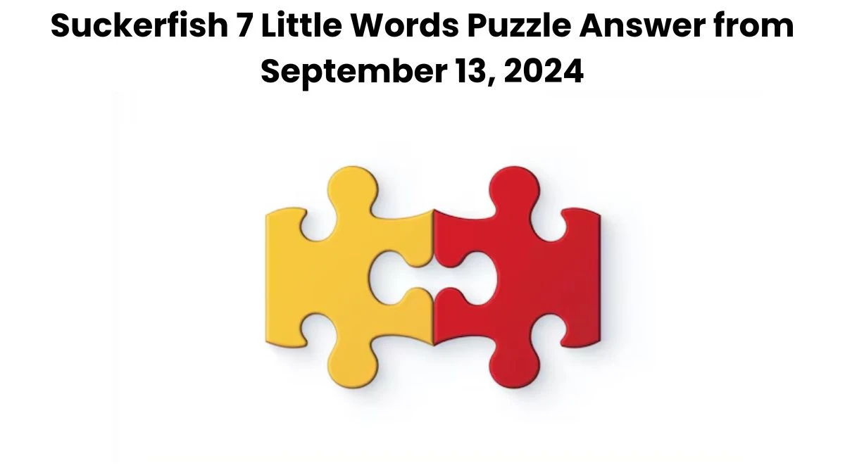 Suckerfish 7 Little Words Puzzle Answer from September 13, 2024