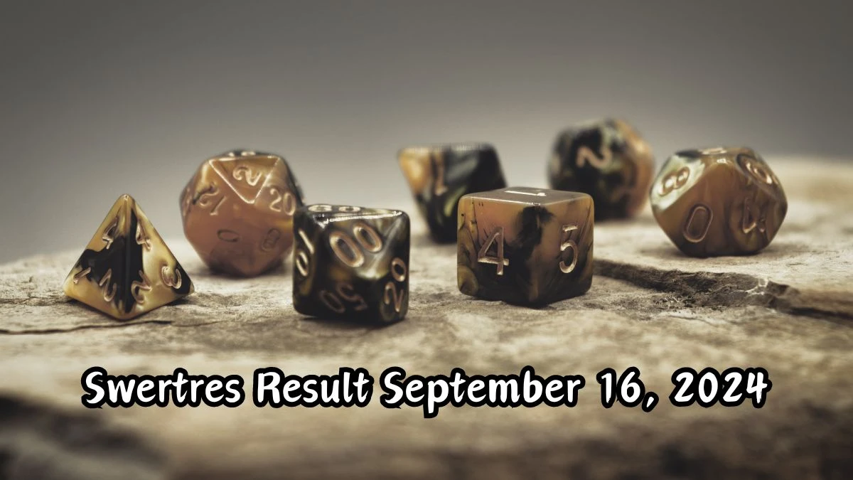 Swertres Result September 16, 2024 - Winning Numbers Announced!