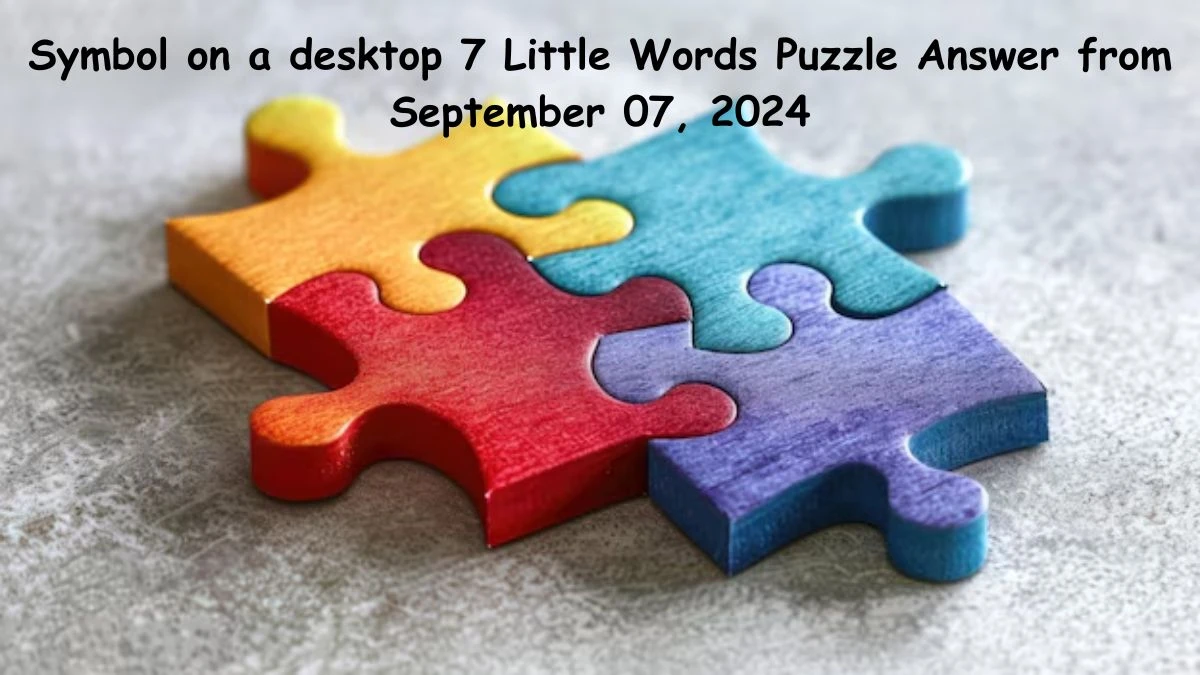 Symbol on a desktop 7 Little Words Puzzle Answer from September 07, 2024