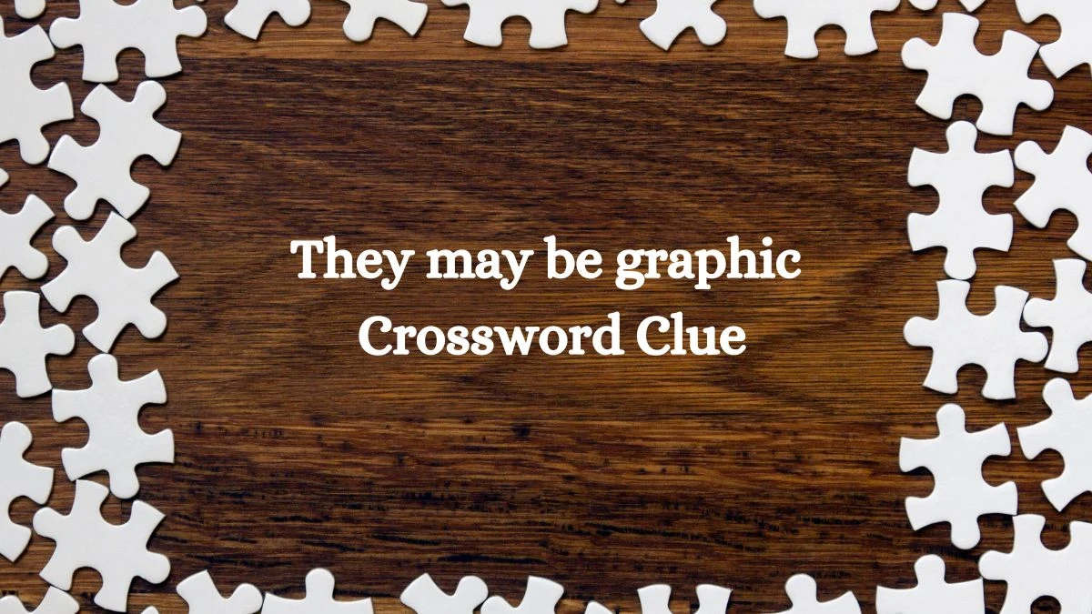 They may be graphic NYT Crossword Clue Puzzle Answer from September 02, 2024