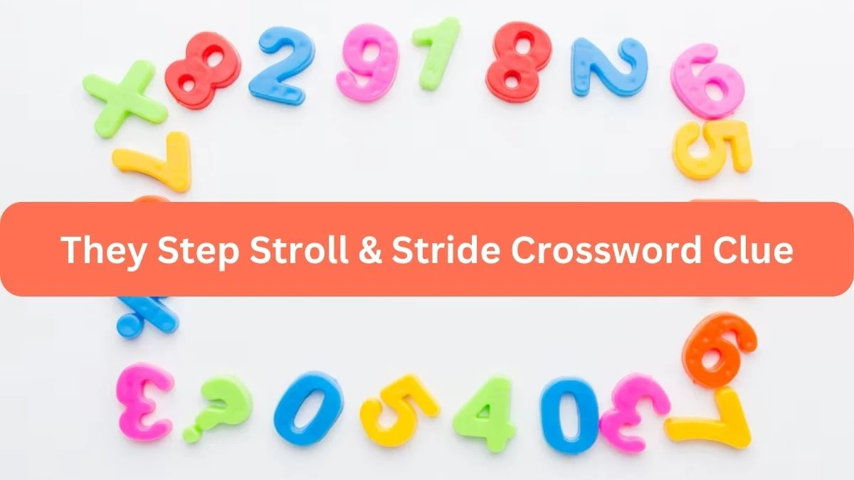 They Step Stroll & Stride 7 Little Words Puzzle Answer from September 23, 2024