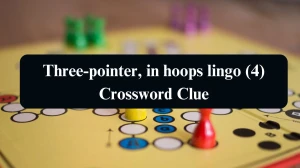 NYT Three-pointer, in hoops lingo (4) Crossword Clue Puzzle Answer from September 10, 2024