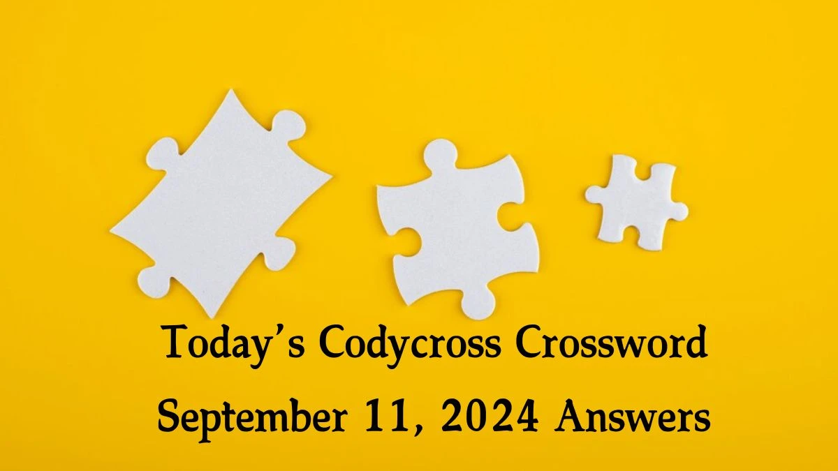 Today’s Codycross Crossword September 11, 2024 Answers