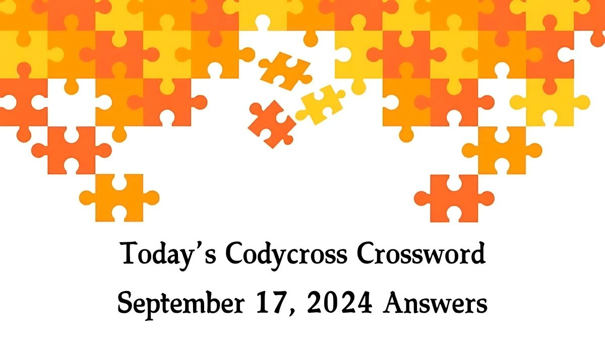 Today’s Codycross Crossword September 17, 2024 Answers