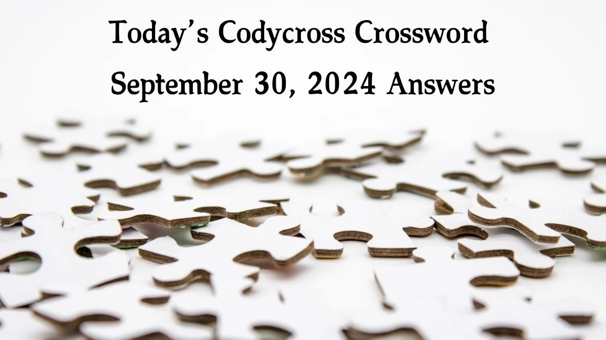 Today’s Codycross Crossword September 30, 2024 Answers