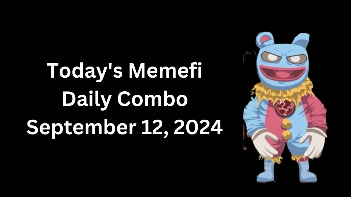 Today's Memefi Daily Combo September 12, 2024