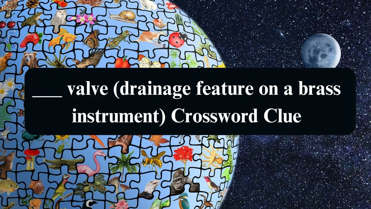 ___ valve (drainage feature on a brass instrument) NYT Crossword Clue Puzzle Answer from September 06, 2024