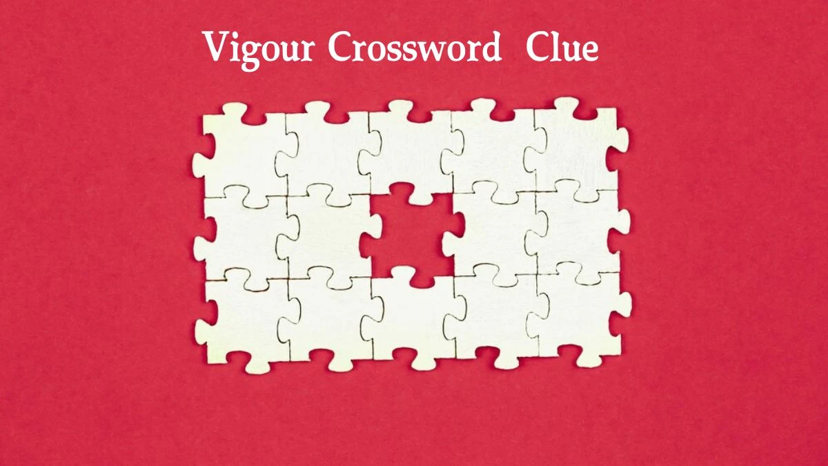 Irish Daily Mail Quick Vigour Crossword Clue Puzzle Answer from September 23, 2024