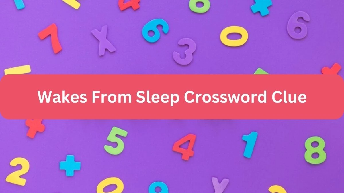 NYT Wakes From Sleep Crossword Clue Puzzle Answer from September 23, 2024