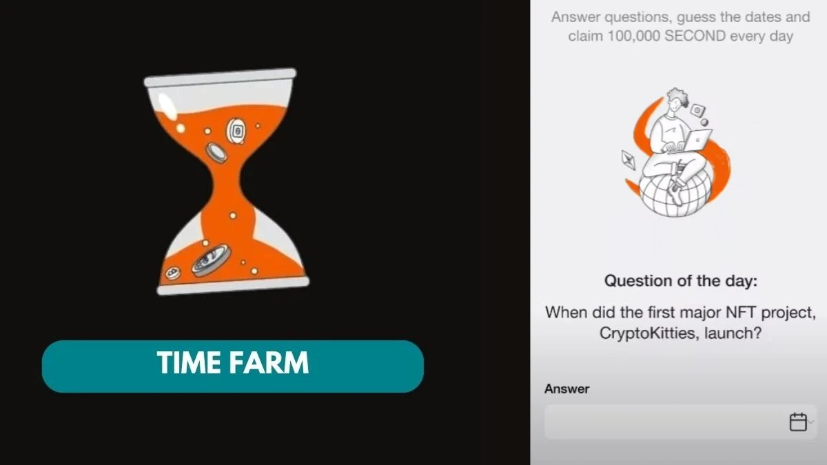 When did the first major NFT project CryptoKitties, launch? Time Farm Answer Today 17 September 2024