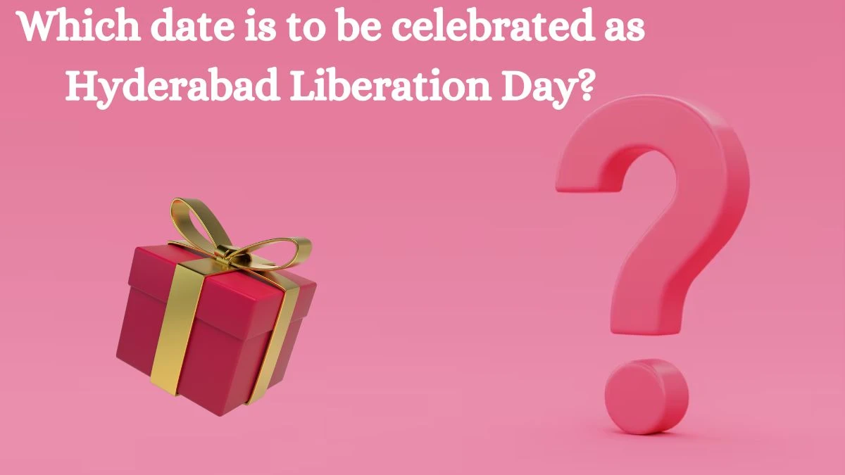 Which date is to be celebrated as Hyderabad Liberation Day? Amazon Quiz Answer Today September 03, 2024