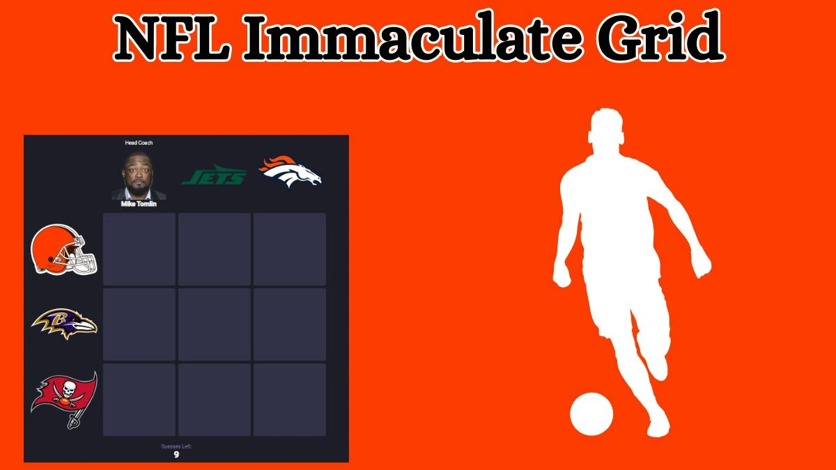 Which NFL player who has played with Mike Tomlin and also played for the Tampa Bay Buccaneers? NFL Immaculate Grid Answers for September 10, 2024